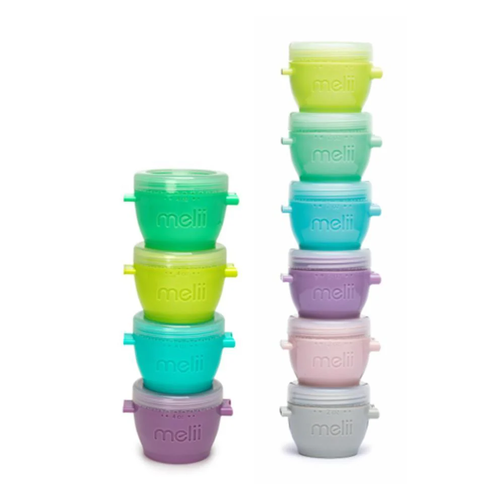 10 Recipientes Herméticos Melii Snap & Go (6x59ml + 6x118ml) - Image 2