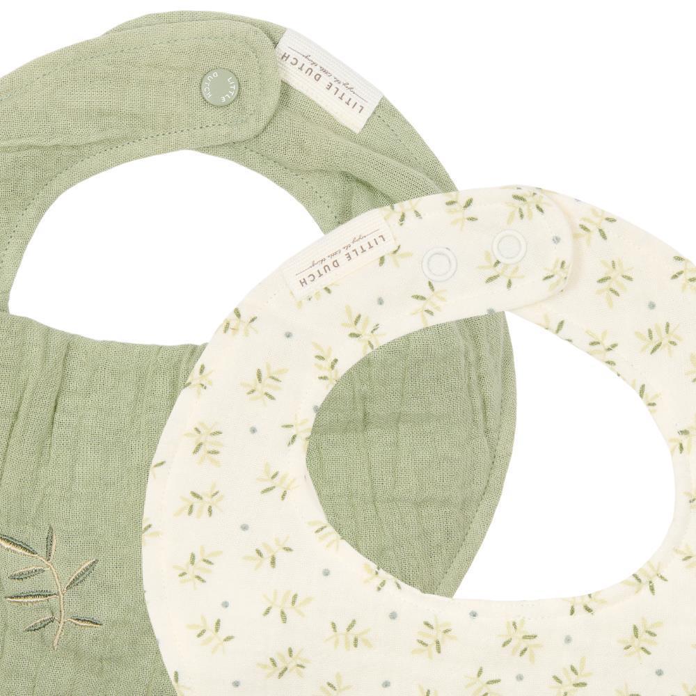 2 Babetes Bandana Little Dutch Blueberry Leaves/Sage - Image 2