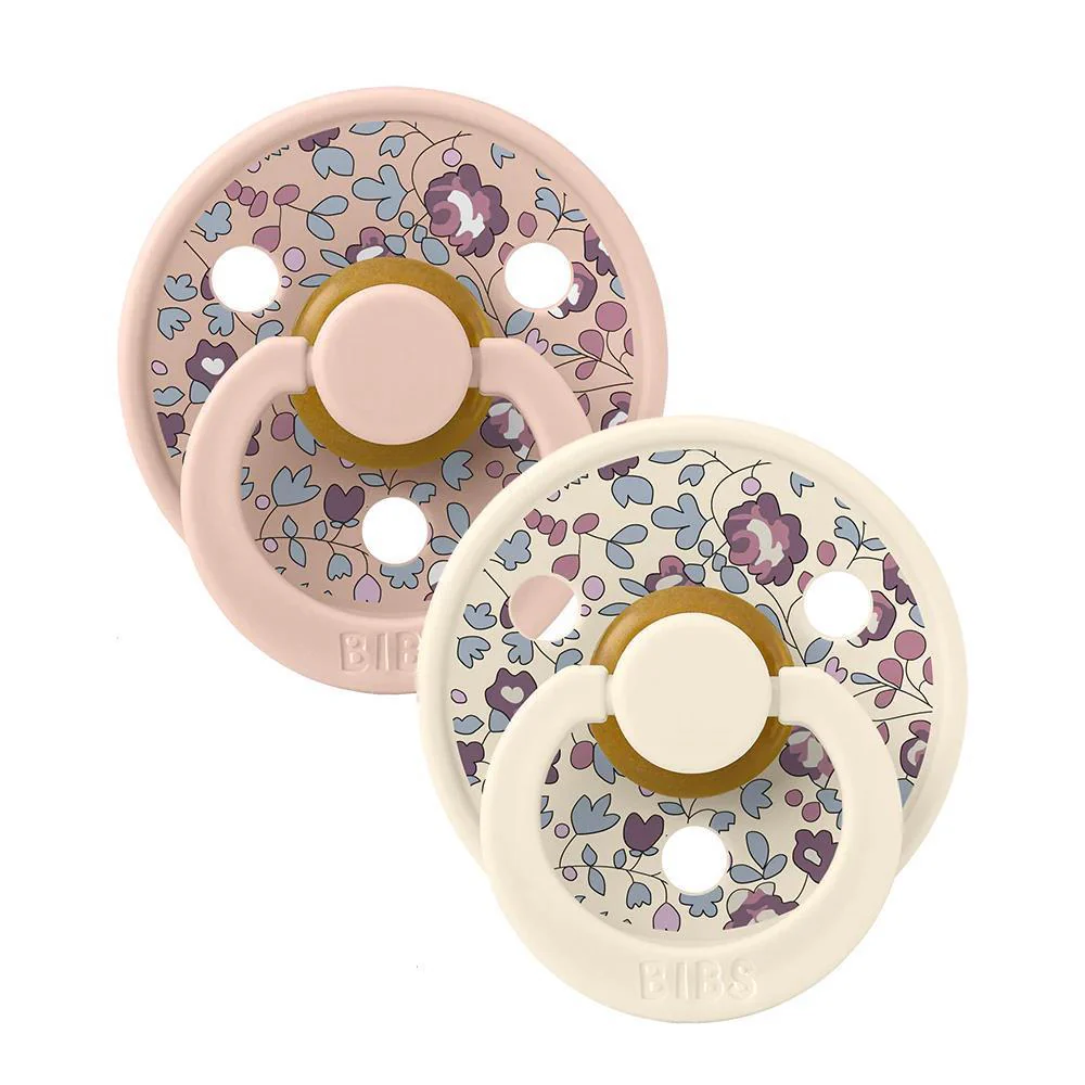 2 Chupetas Anatómicas Bibs Liberty Eloise Blush 6-18m - Image 2