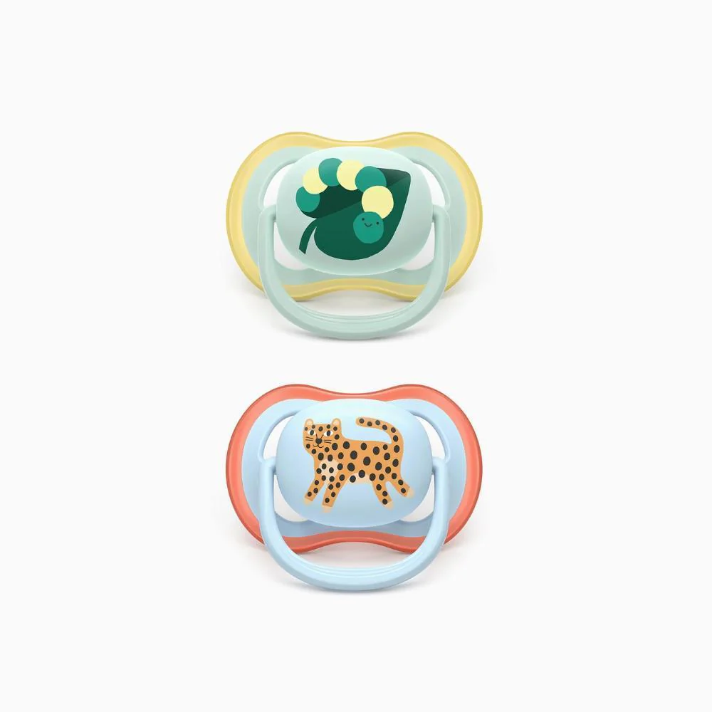 2 Chupetas Philips Avent Ultra Air Deco Menino 0-6m - Image 3