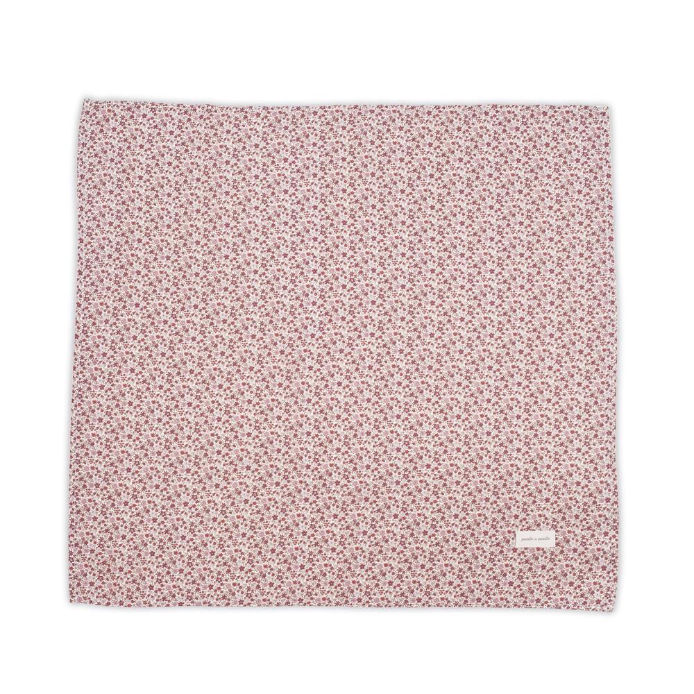 2 Musselinas em Bambu Pasito a Pasito Cherry Flowers 70x70cm - Image 3