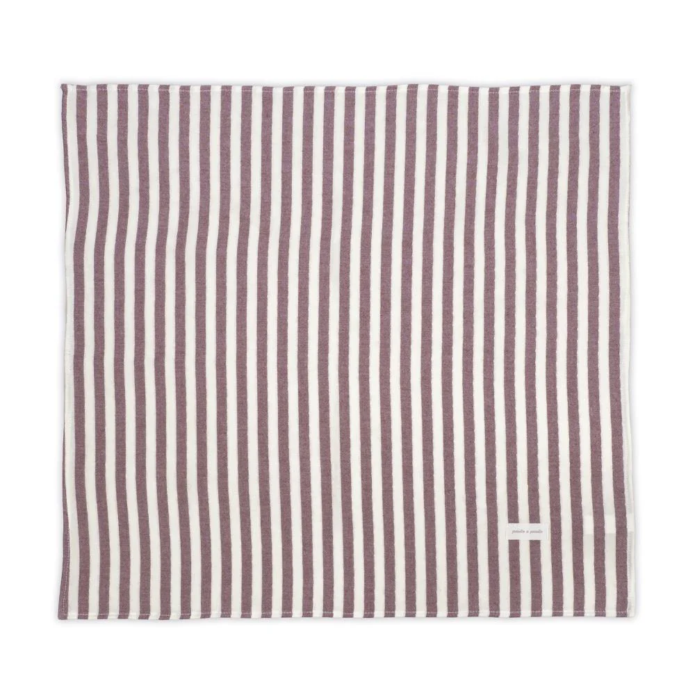 2 Musselinas em Bambu Pasito a Pasito Cherry Strips 70x70cm - Image 3