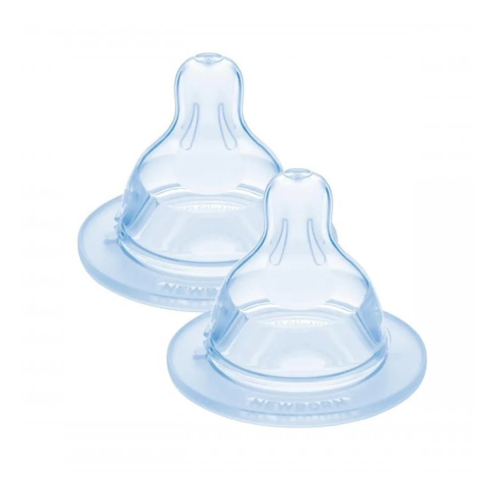 2 Tetinas em Silicone Mam X Líquidos Espessos +6m