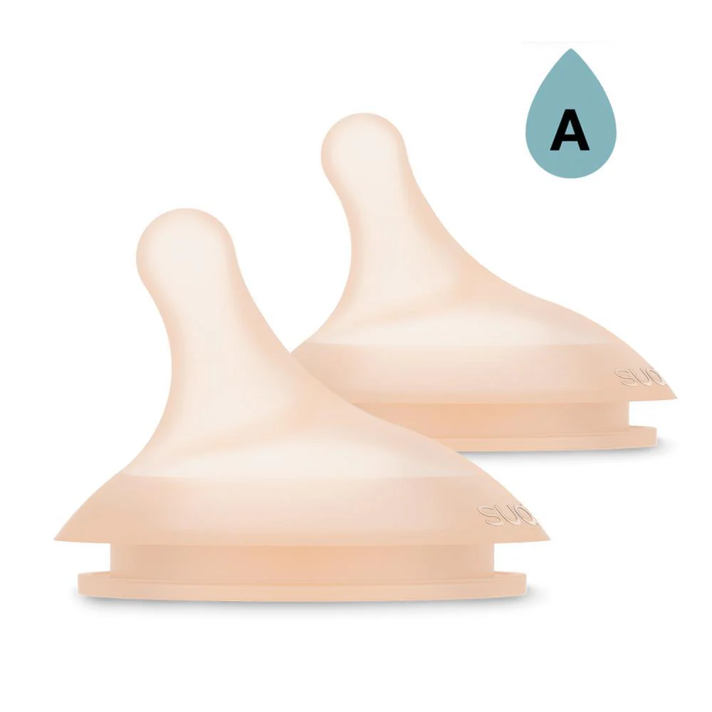 2 Tetinas Suavinex Zero Zero Shades Fluxo A TU +0m