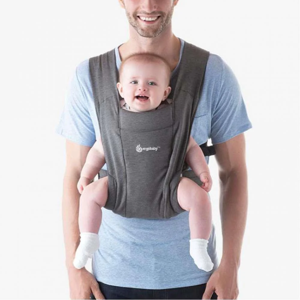 Marsúpio/Porta-Bebés Ergobaby Embrace Knit Heather Grey - Image 3