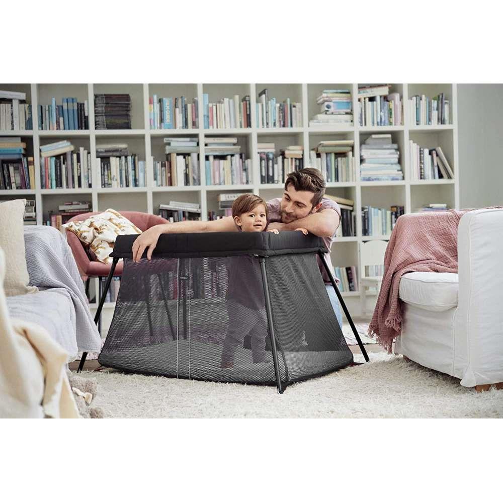 Cama de Viagem BabyBjörn Light Preto - Image 3