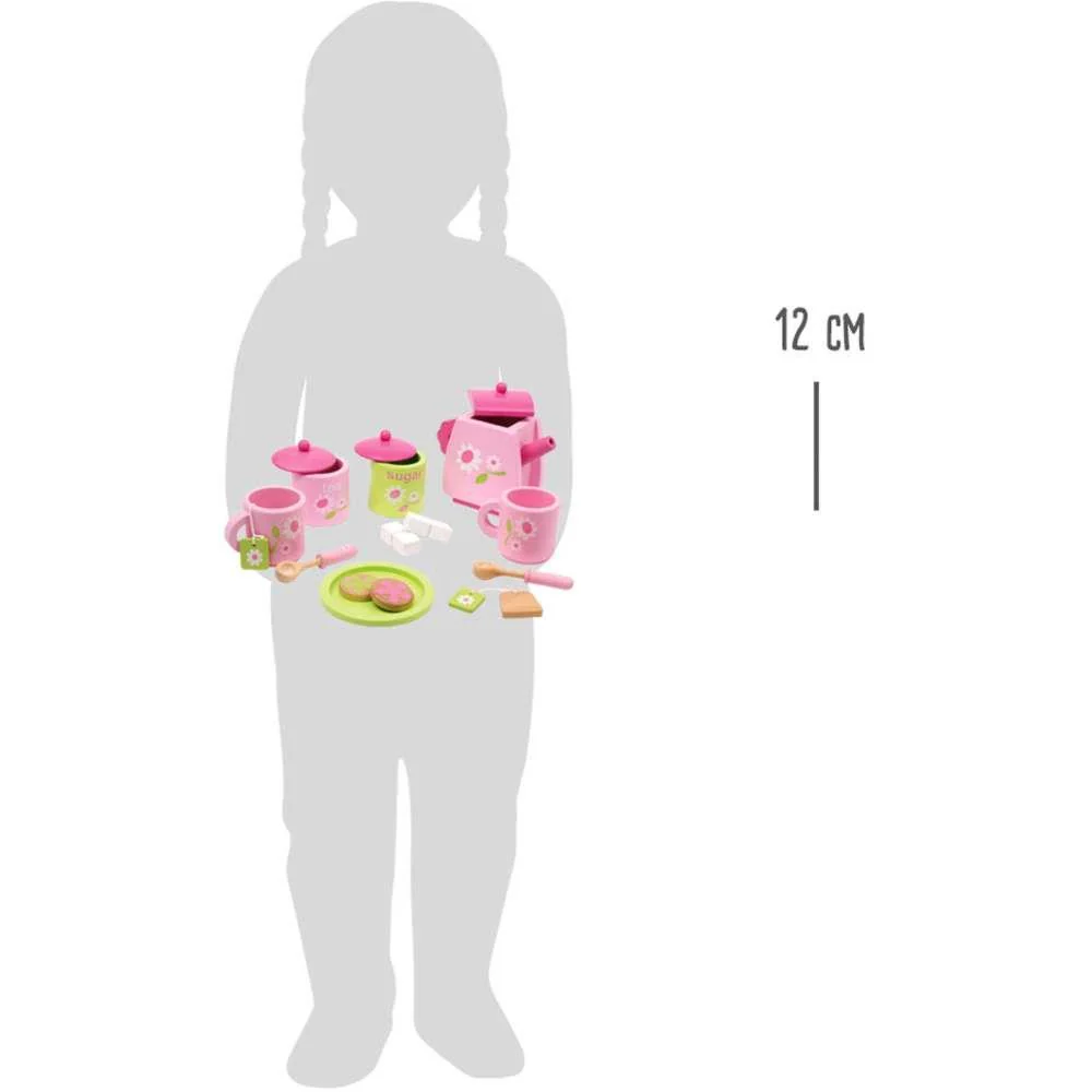 Conjunto de Chá Small Foot Tea Set Floral Rosa - Image 4