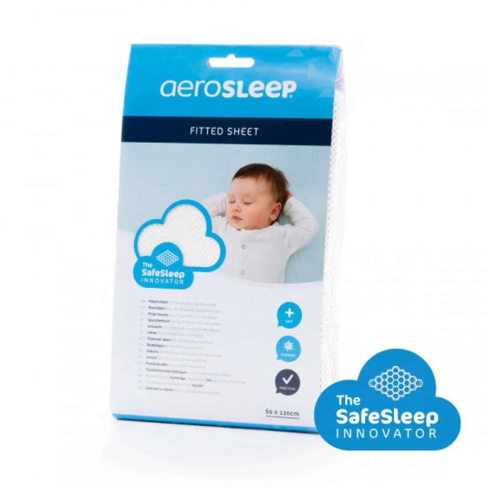 Lençol Ajustável AeroSleep 50x80cm Liso Branco - Image 3