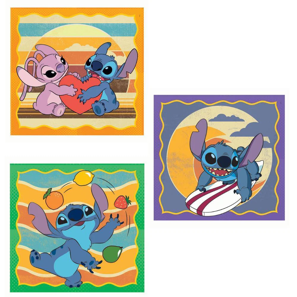 3 Puzzles Clementoni Disney Stitch 48 Peças - Image 2