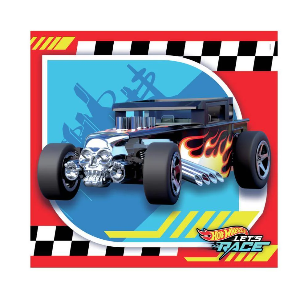 3 Puzzles Clementoni Hotwheels 48 Peças - Image 3