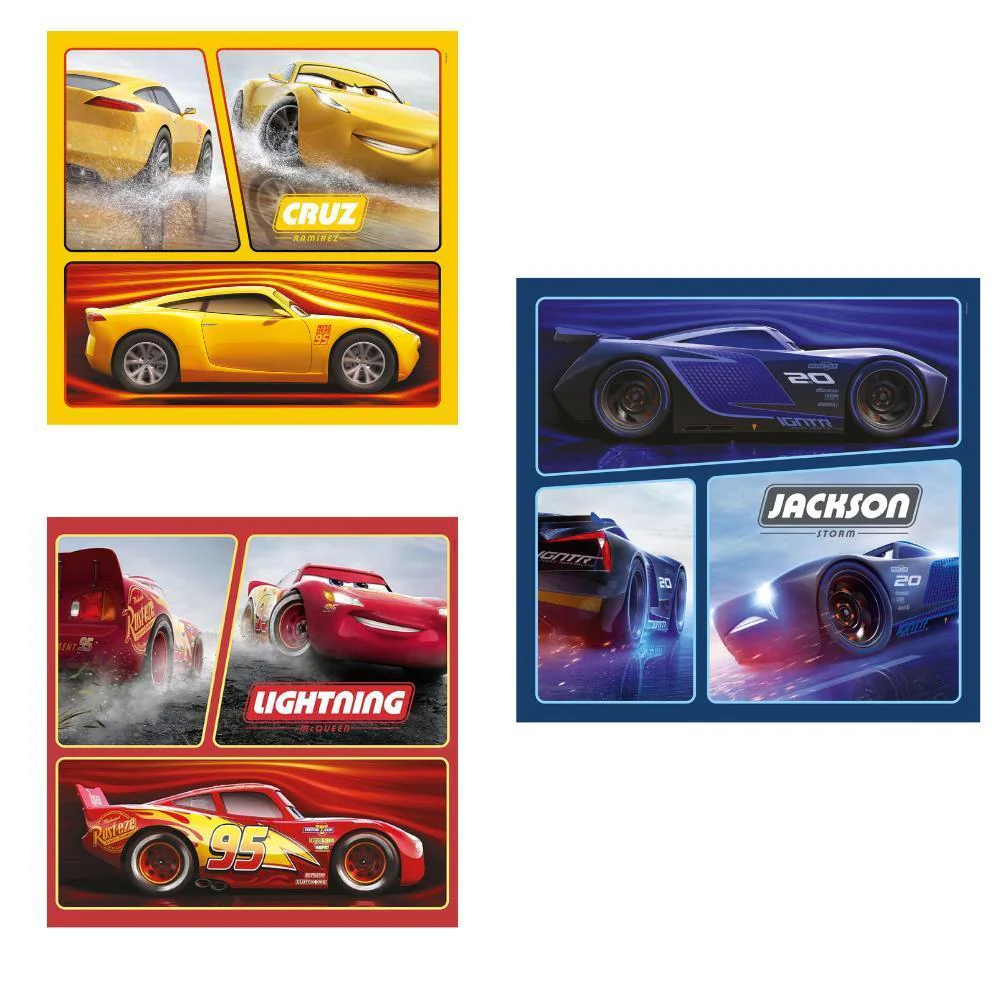 3 Puzzles Clementoni Disney Cars 48 Peças - Image 2