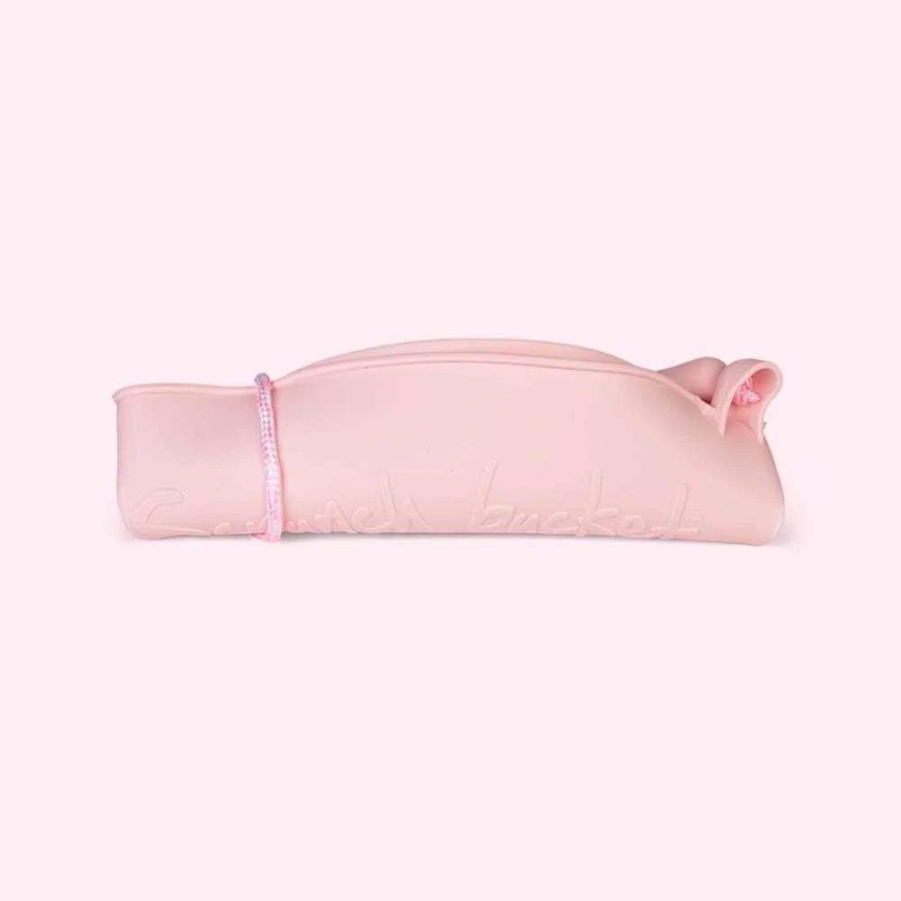 Balde de Praia em Silicone Scrunch Rosa - Image 3