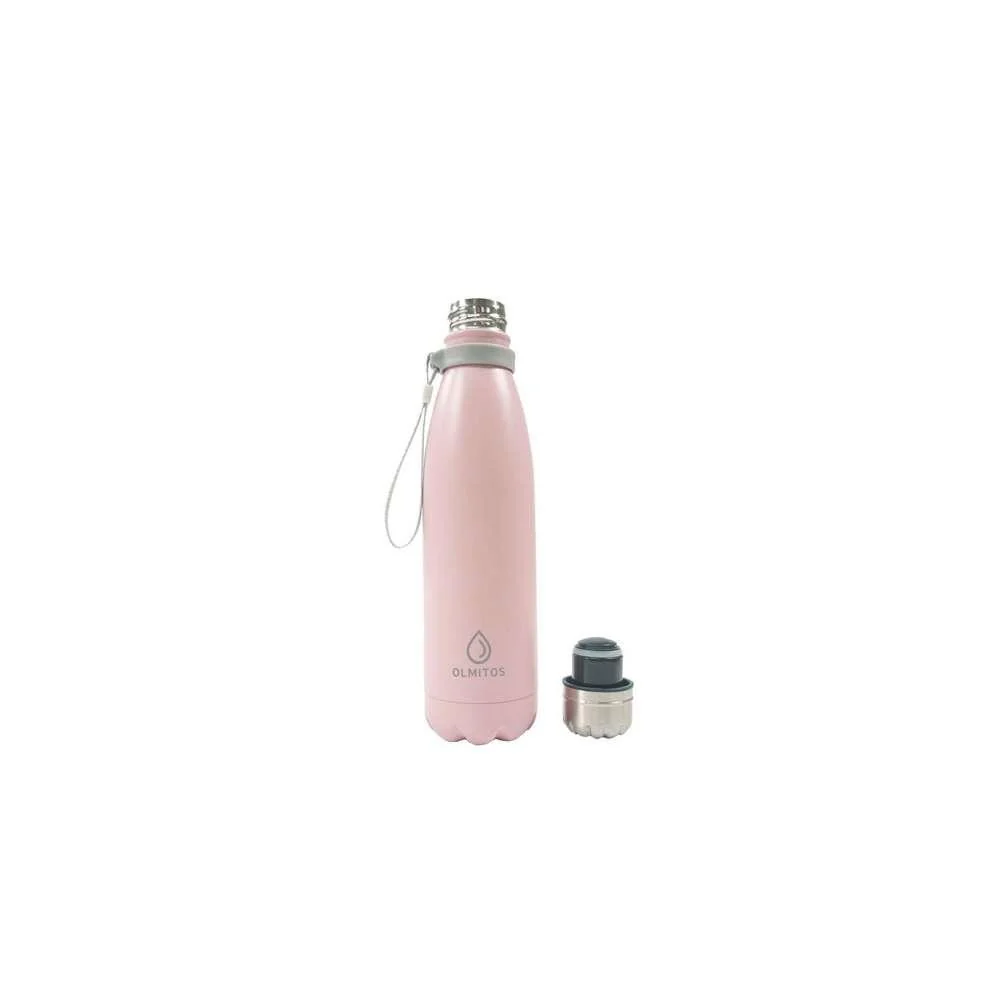 Garrafa Térmica Inox Rosa 500 ml - Image 2