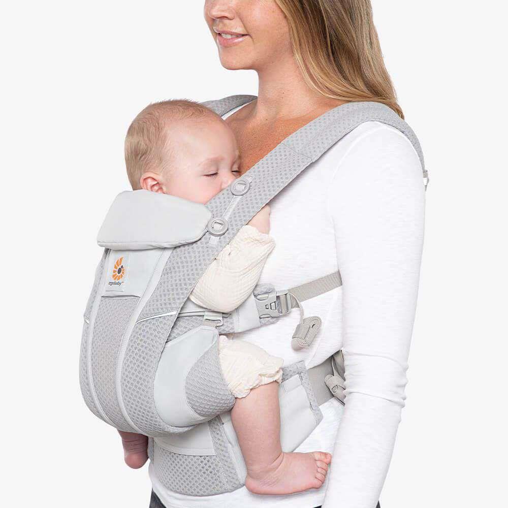 Marsúpio/Porta-Bebés Ergobaby Omni Breeze Pearl Grey - Image 3