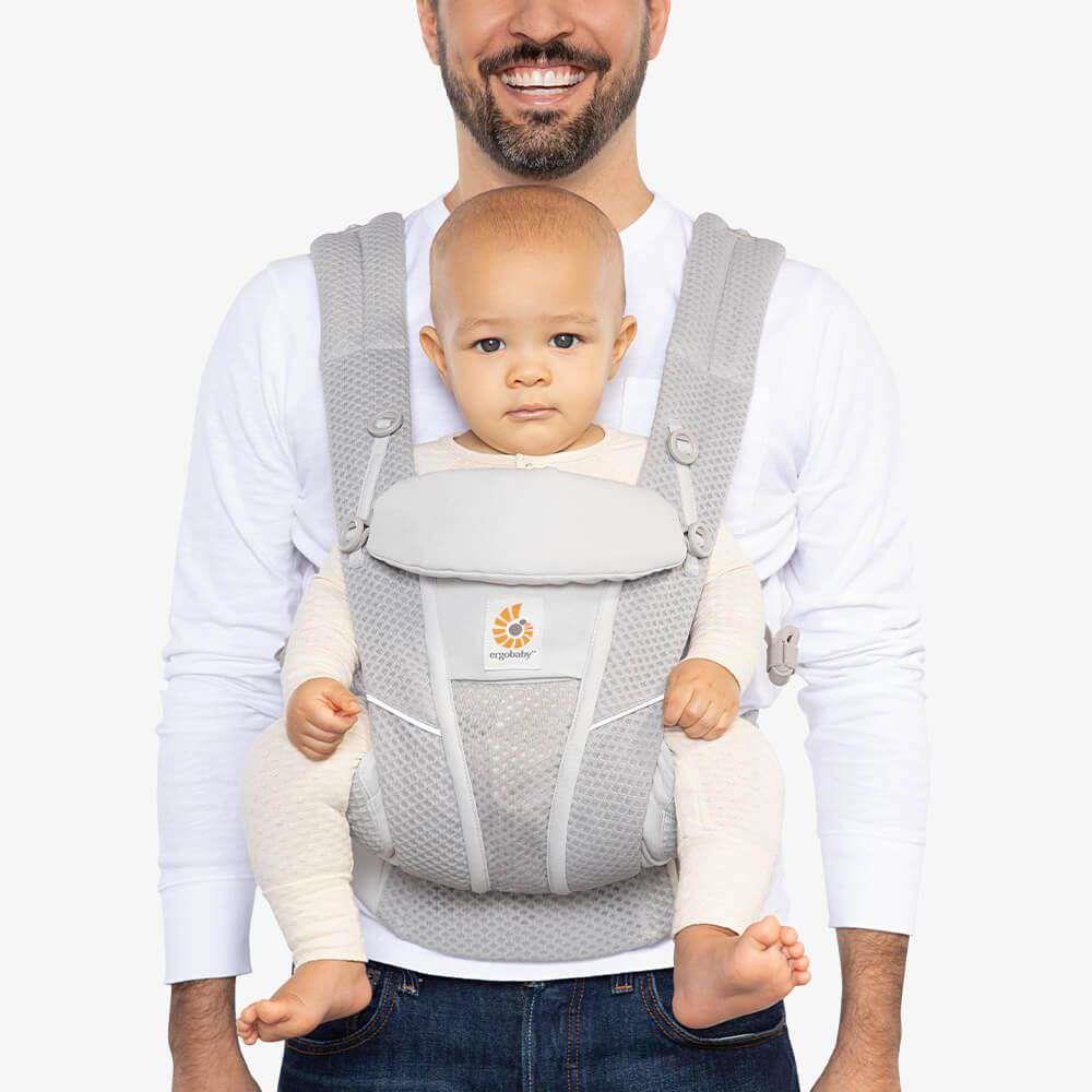 Marsúpio/Porta-Bebés Ergobaby Omni Breeze Pearl Grey - Image 4