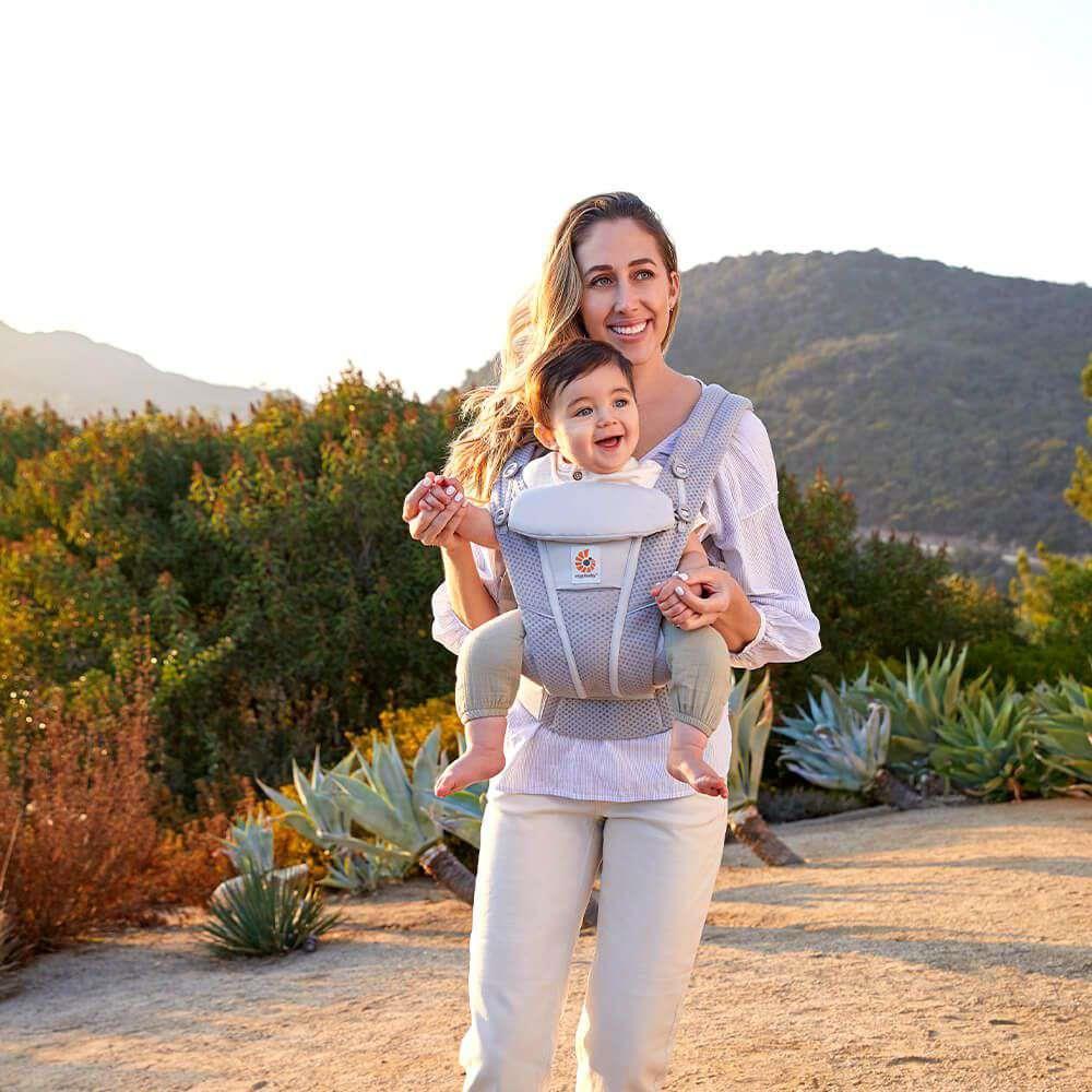 Marsúpio/Porta-Bebés Ergobaby Omni Breeze Pearl Grey - Image 5
