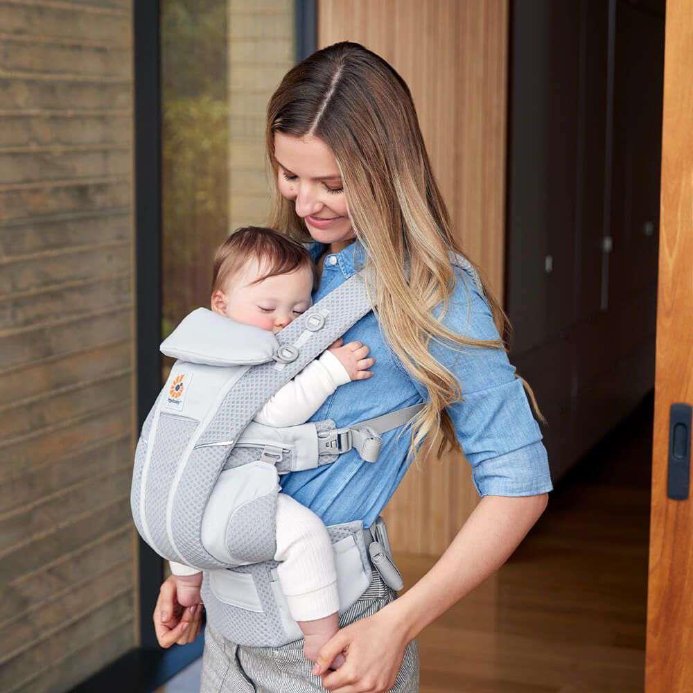 Marsúpio/Porta-Bebés Ergobaby Omni Breeze Pearl Grey - Image 6