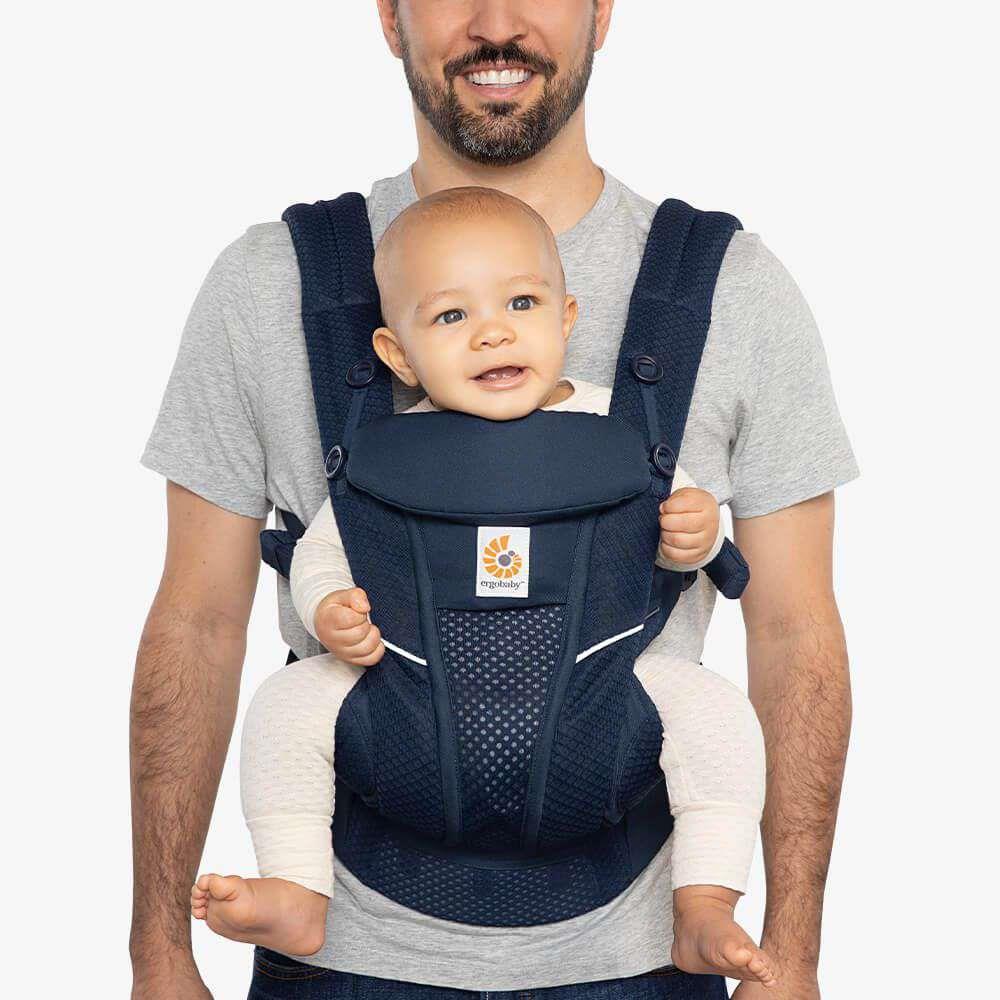 Marsúpio/Porta-Bebés Ergobaby Omni Breeze Midnight Blue - Image 5