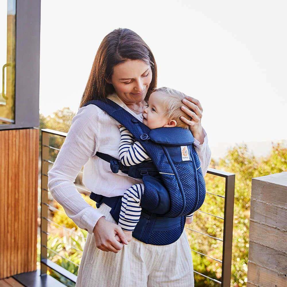 Marsúpio/Porta-Bebés Ergobaby Omni Breeze Midnight Blue - Image 6