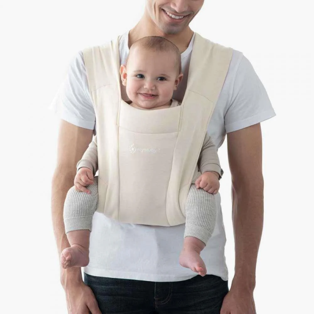Marsúpio/Porta-Bebés Ergobaby Embrace Knit Cream - Image 10