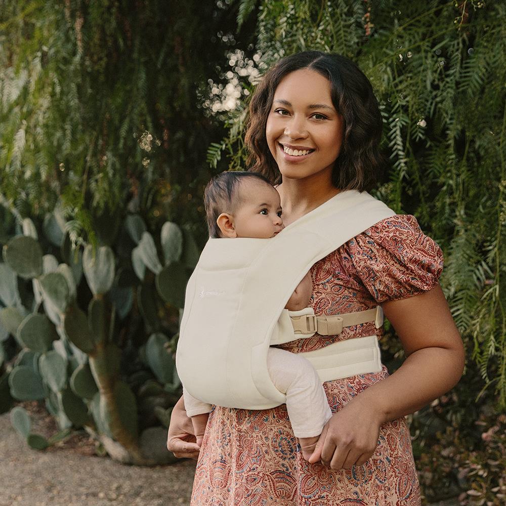 Marsúpio/Porta-Bebés Ergobaby Embrace Knit Cream - Image 14