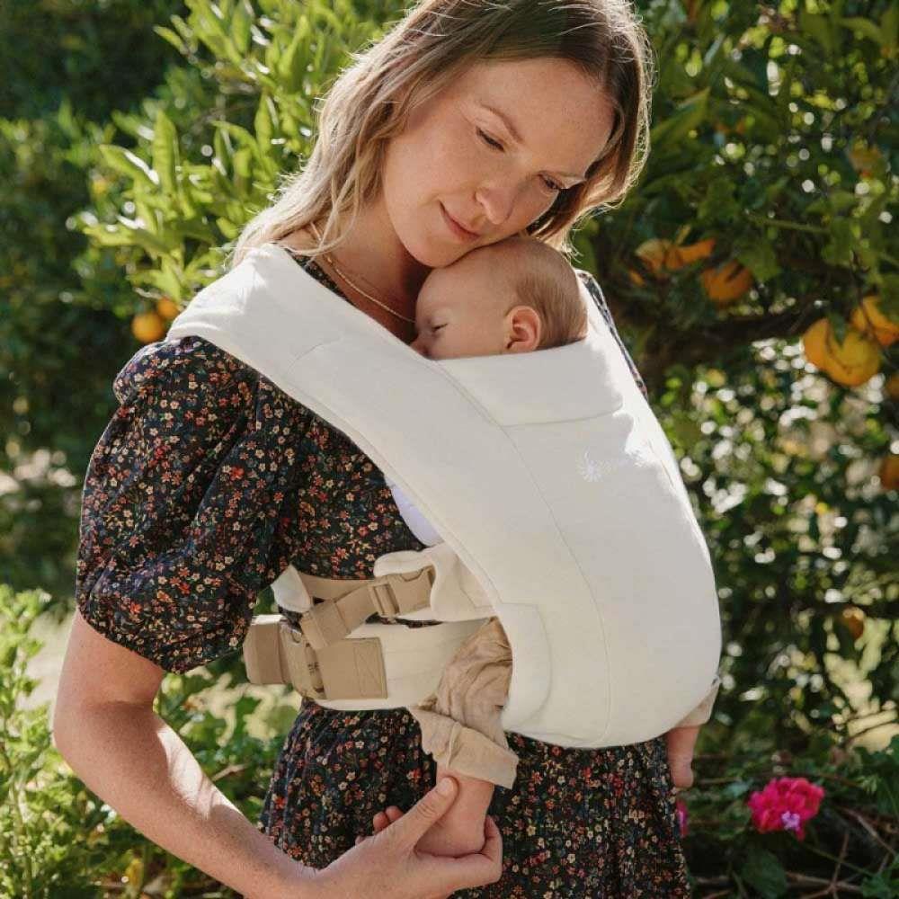 Marsúpio/Porta-Bebés Ergobaby Embrace Knit Cream - Image 9