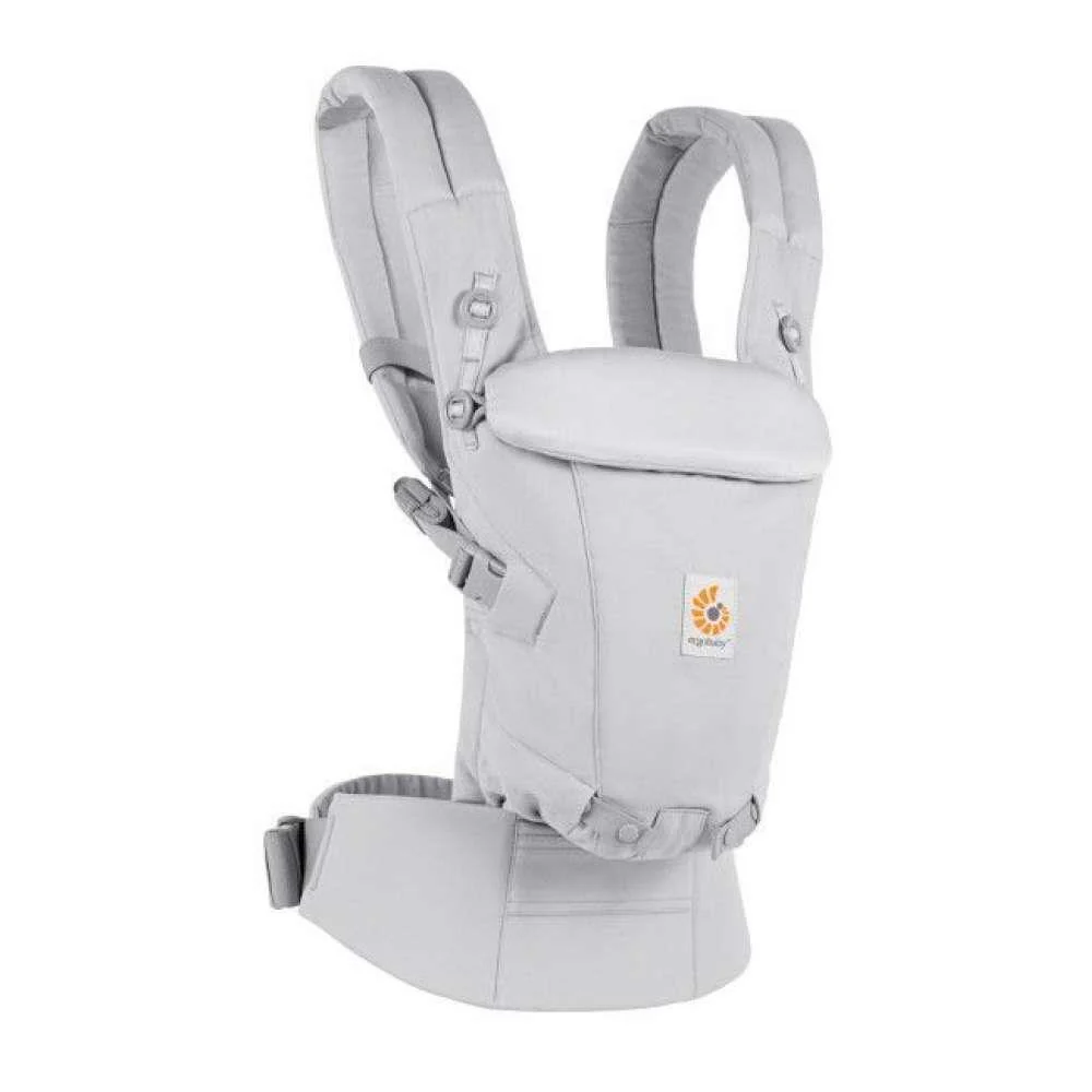 Marsúpio/Porta-Bebés Ergobaby Adapt Soft Touch Gris Perla - Image 2