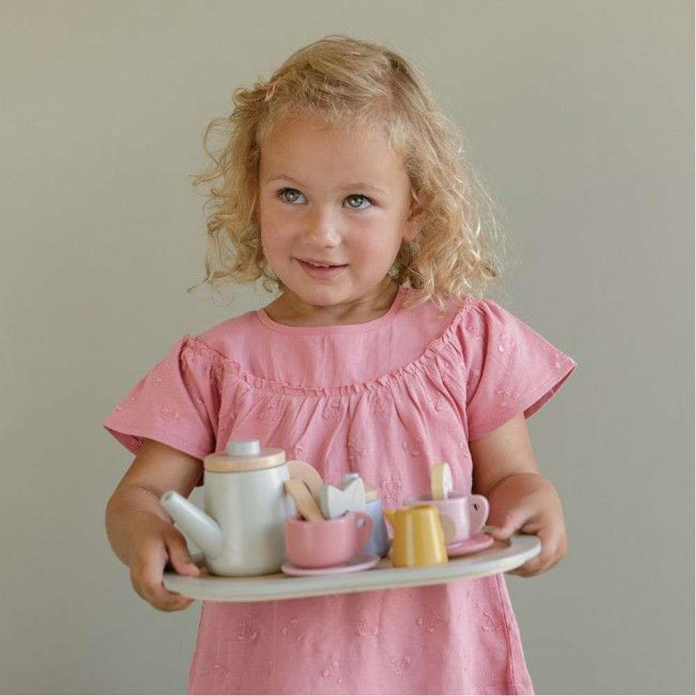 Conjunto de Chá  Little Dutch em Madeira - Image 4