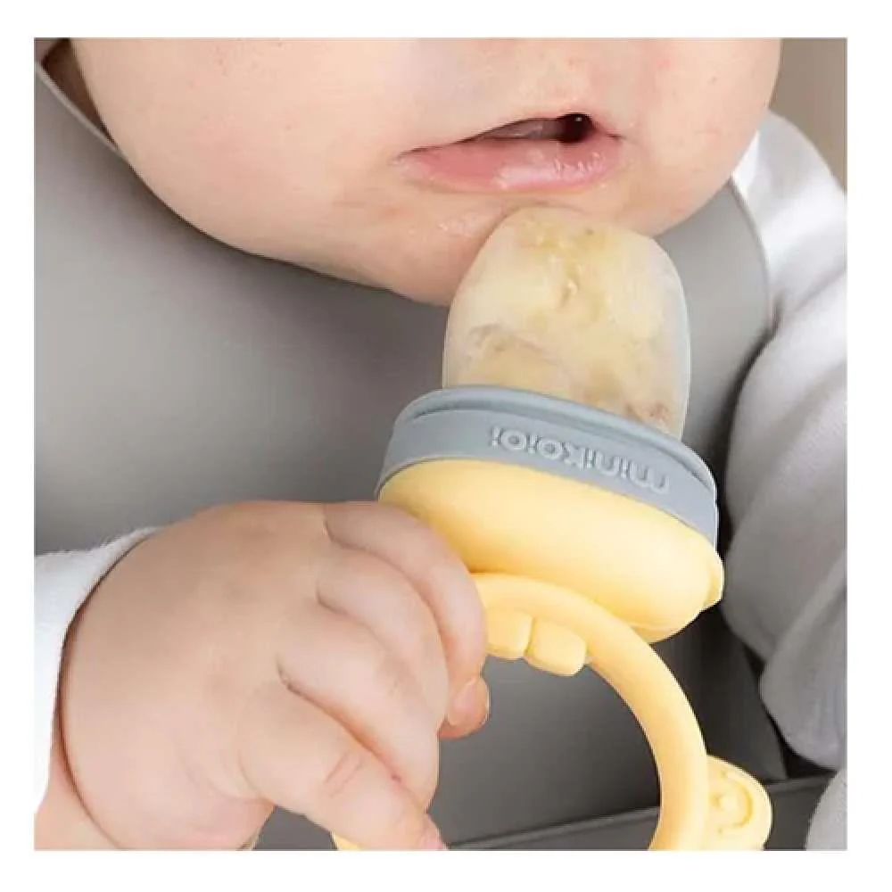 Dispensador de Alimentos Minikoioi Pulps Cinza Amarelo - Image 2