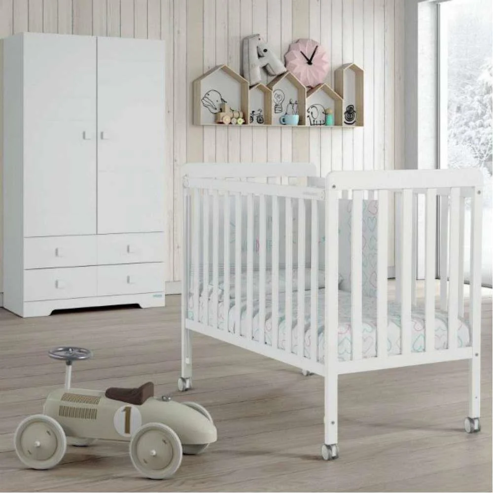 Cama Micuna Nordika Branco 120x60cm - Image 2