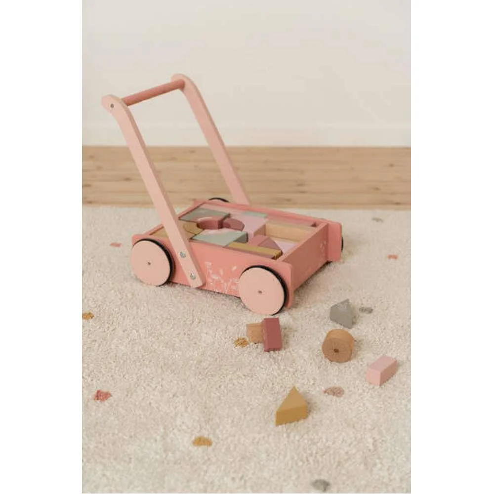 Little Dutch Tapete Dot Mixed Rosa 120x170cm - Image 3