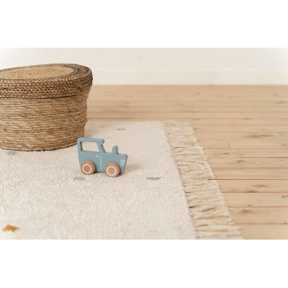 Little Dutch Tapete Dot Mixed Azul 120x170cm - Image 2