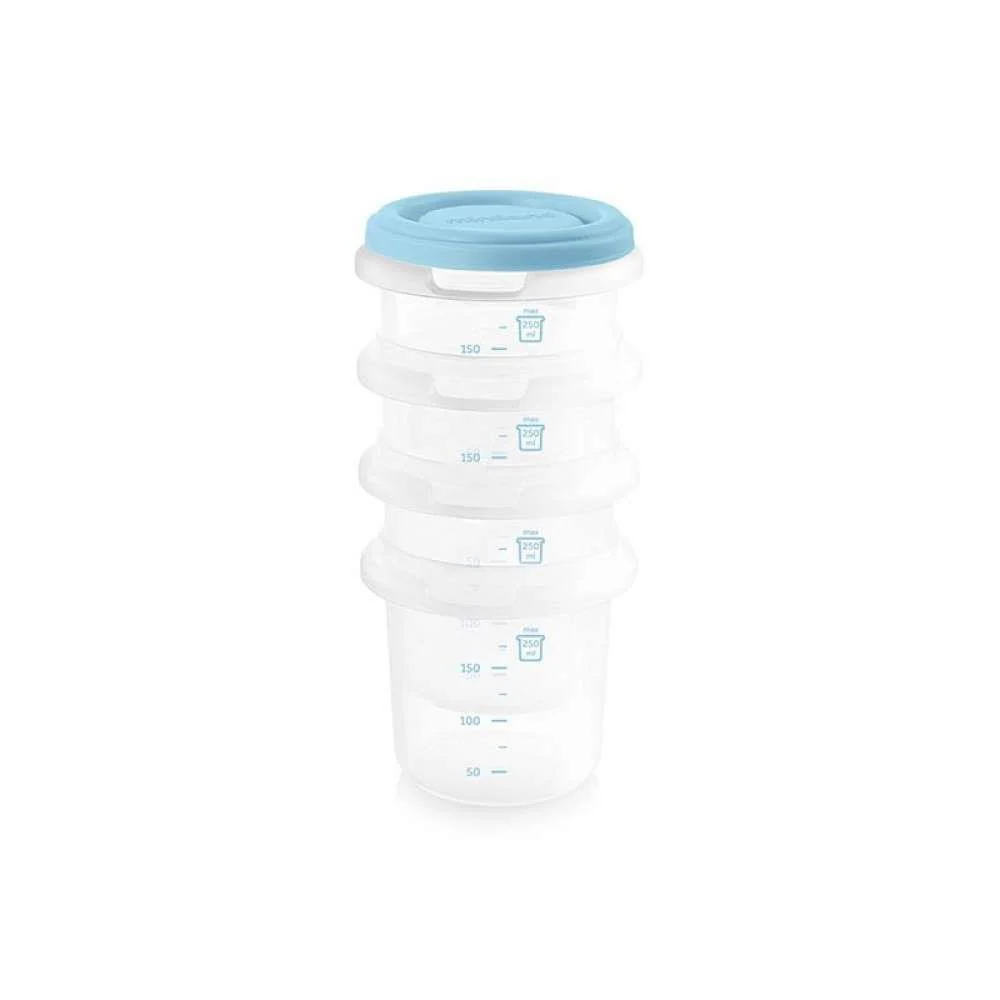 4 Recipientes Herméticos Miniland Ocean 250ml - Image 2
