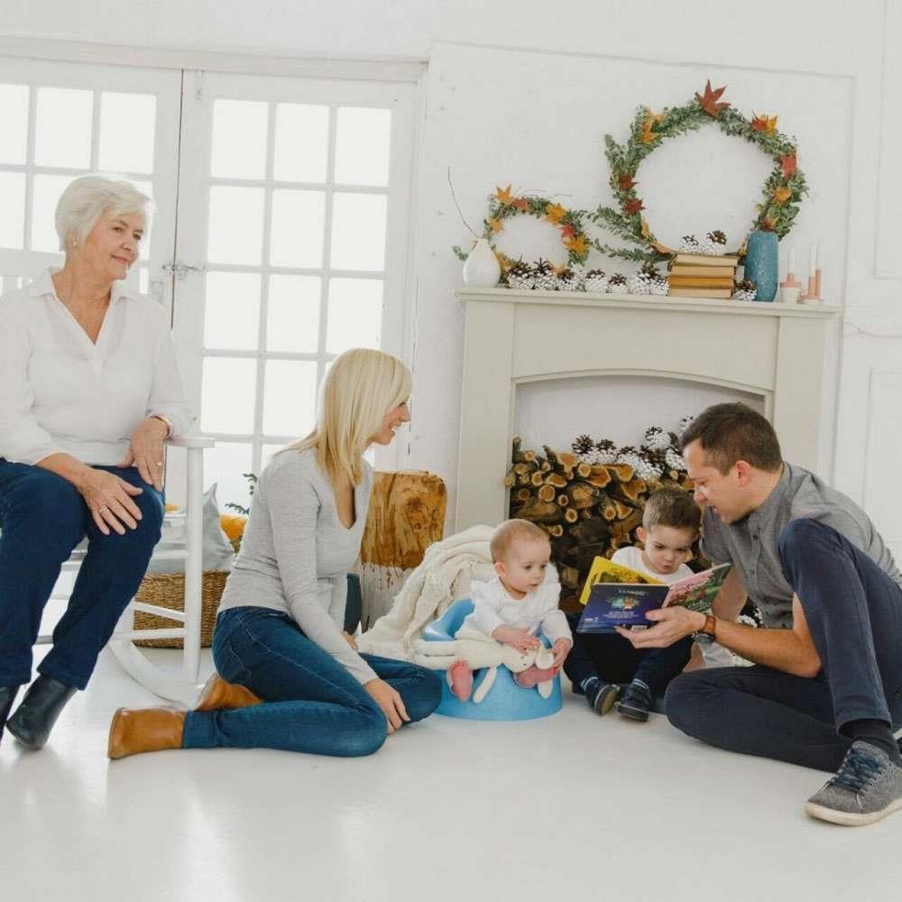 Bumbo Assento Floor Seat Powder Blue - Image 2