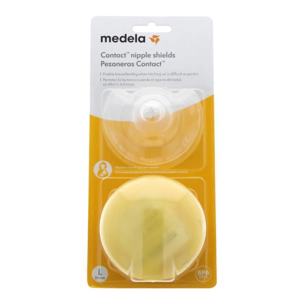 Mamilo de Silicone Medela Contact L - 2 Unidades
