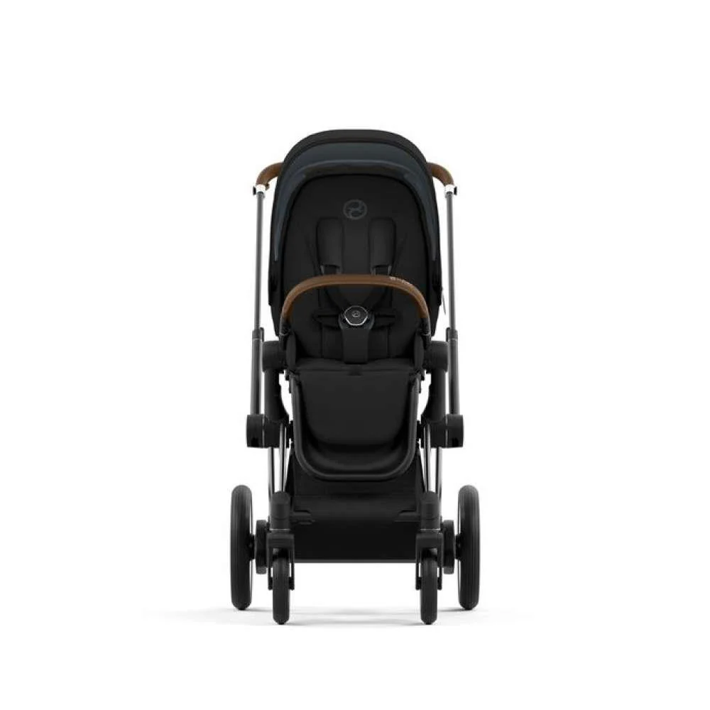 Chassis Cybex Platinum e-Priam e Estrutura do Assento Chrome Brown - Image 3