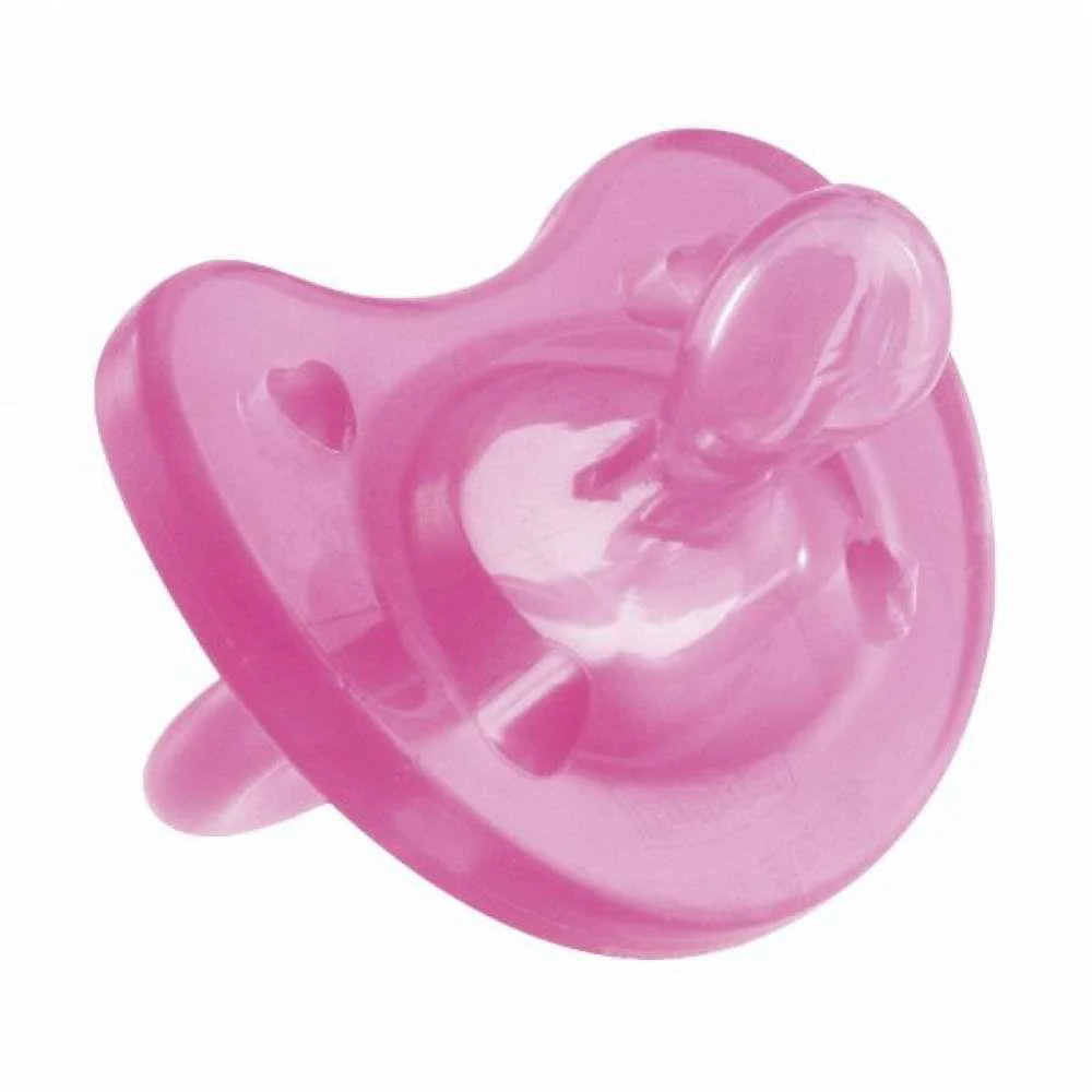 Chicco Chupeta Physio Soft Silicone 0-6m Rosa
