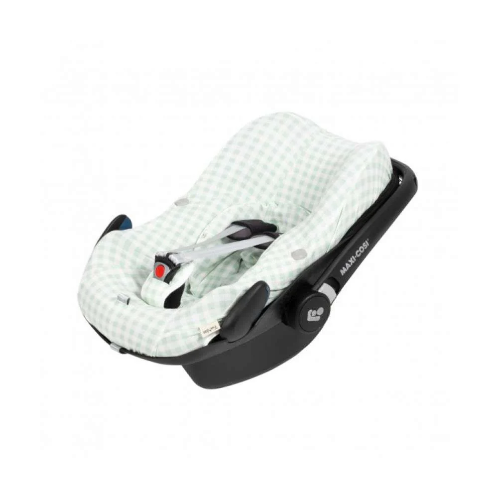 Fundas Forra Maxi Cosi Cabriofix Green Vichy - Image 2