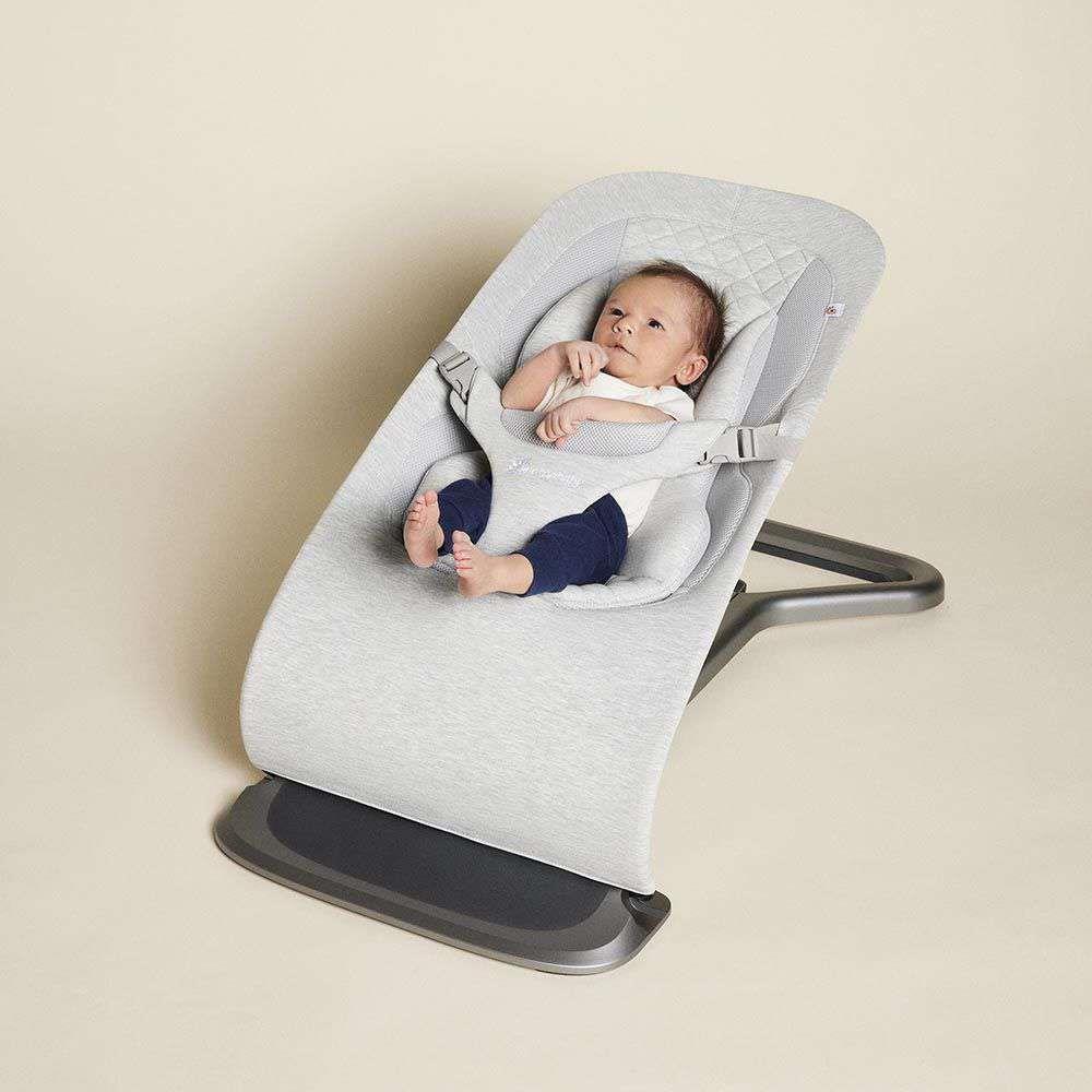 Espreguiçadeira Ergobaby Evolve Light Grey - Image 3