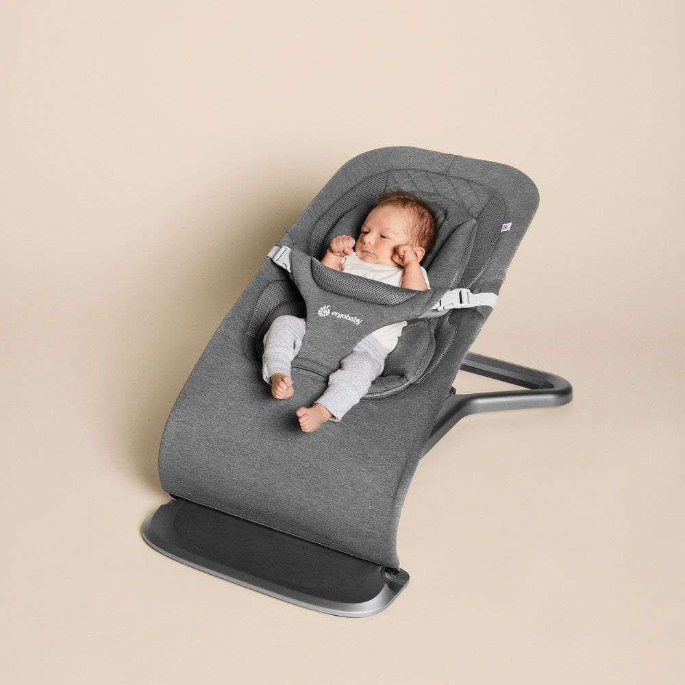 Espreguiçadeira Ergobaby Evolve Charcoal Grey - Image 5