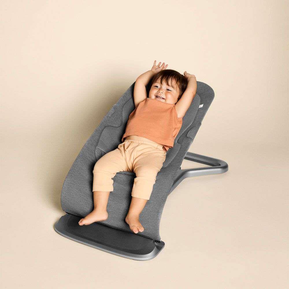 Espreguiçadeira Ergobaby Evolve Charcoal Grey - Image 7
