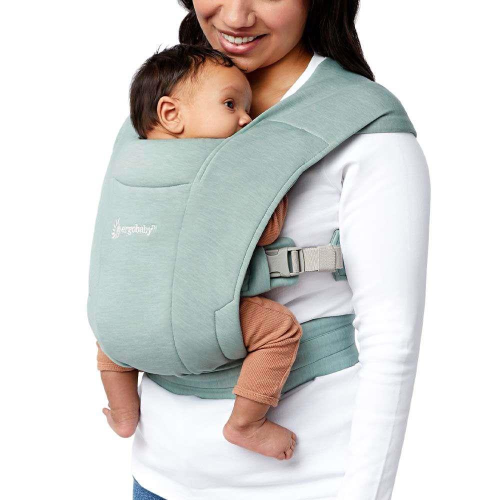 Marsúpio/Porta-Bebés Ergobaby Embrace Knit Jade - Image 2
