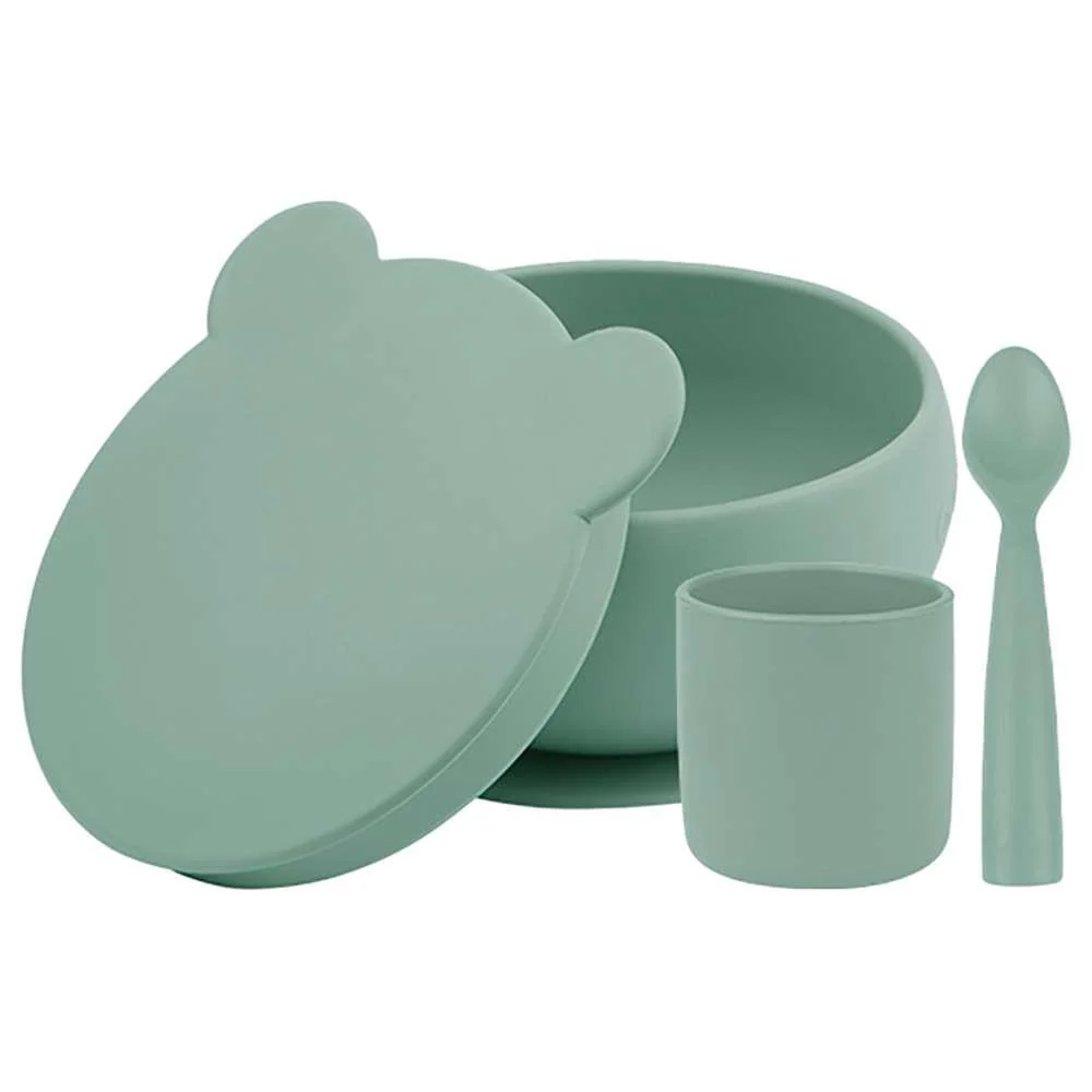 Conjunto de Alimentação Minikoioi BLW Set I River Green