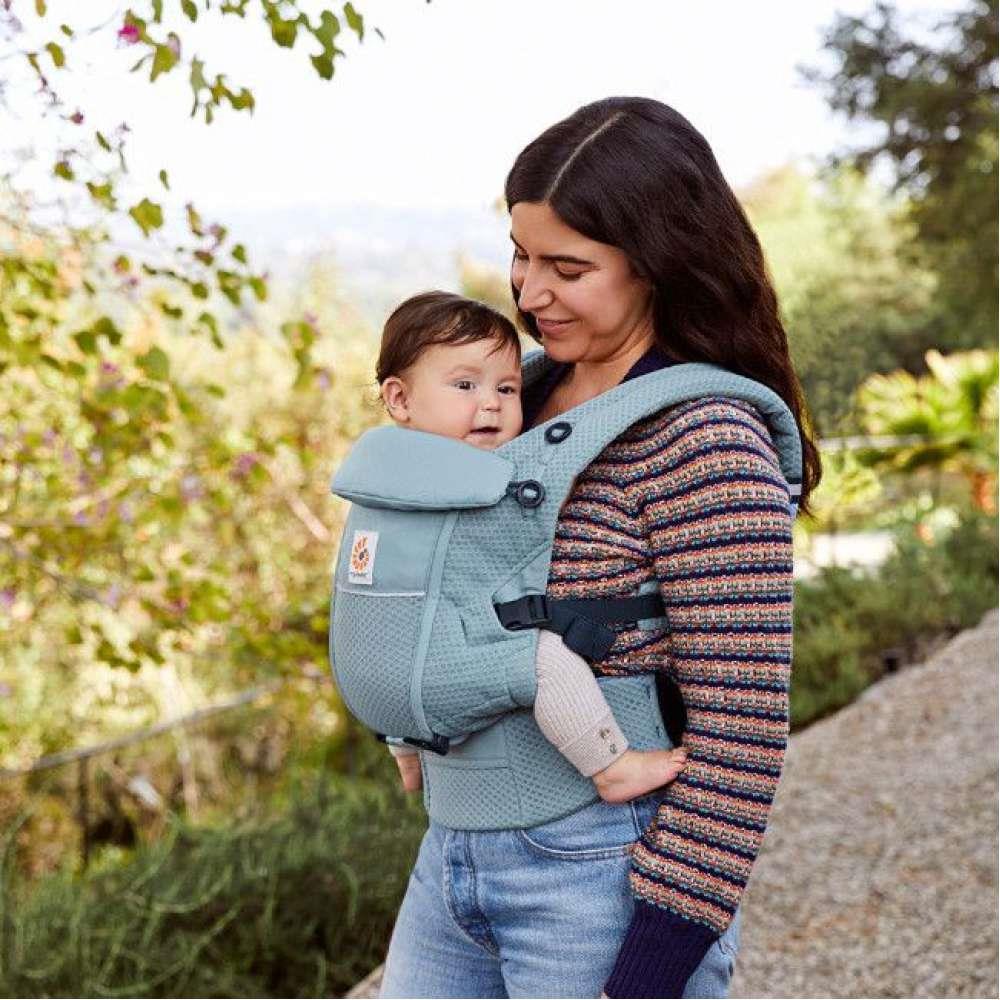Marsúpio/Porta-Bebés Ergobaby Adapt Soft Flex Mesh Slate Blue - Image 6
