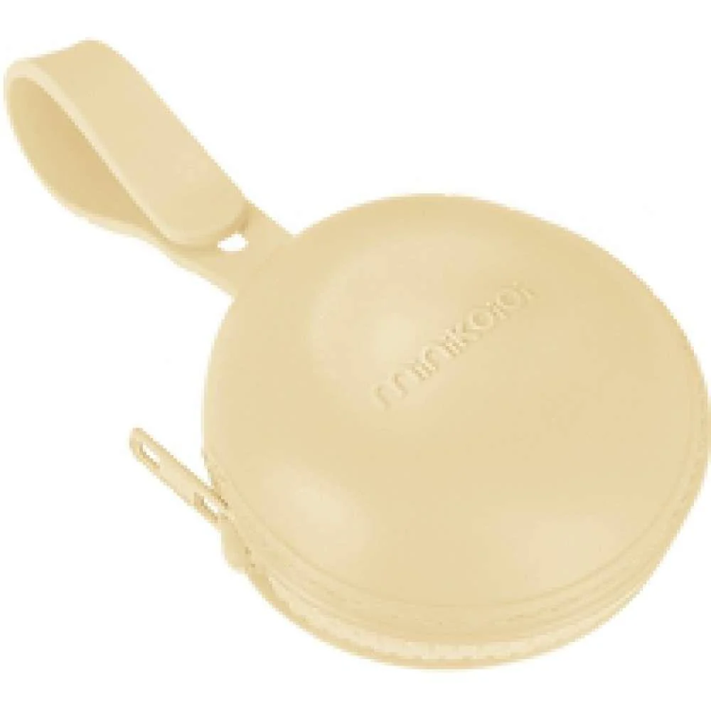 Porta Chupeta em Silicone Minikoioi Mellow Yellow