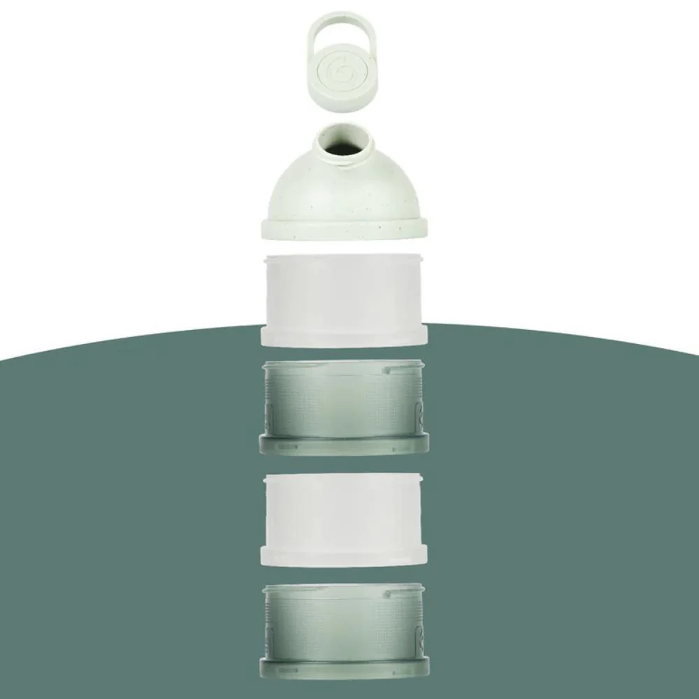 4 Doseadores de Leite em Pó Babymoov Mineral Green 360ml - Image 2