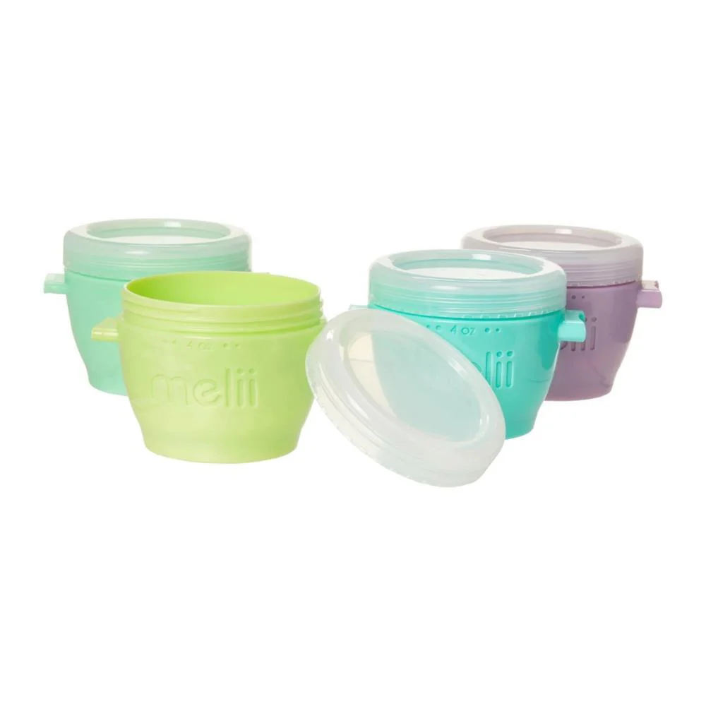 4 Recipientes Herméticos Melii Snap & Go Midi 118 ml - Image 2