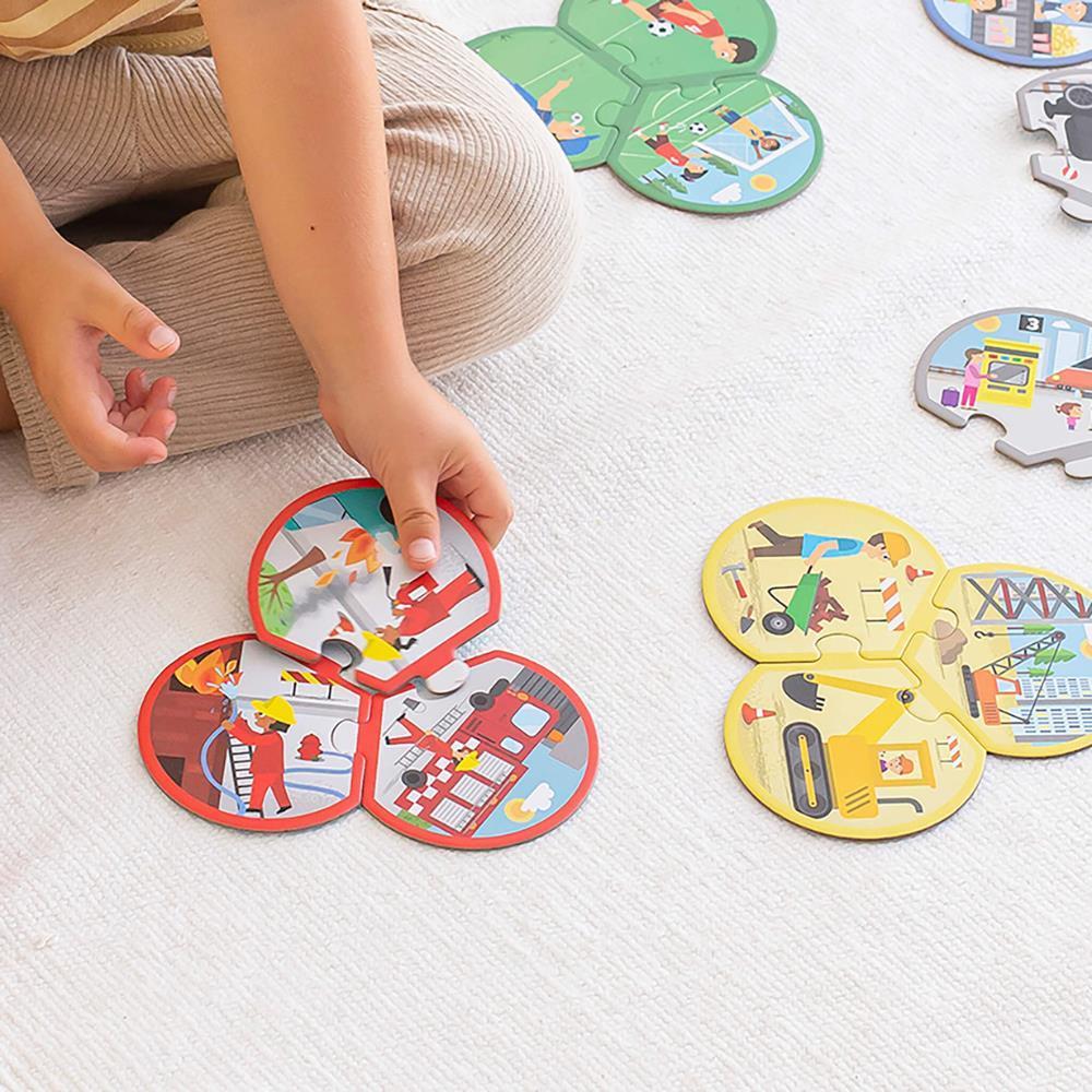 8 Puzzles Profissões 3 Peças - Image 3