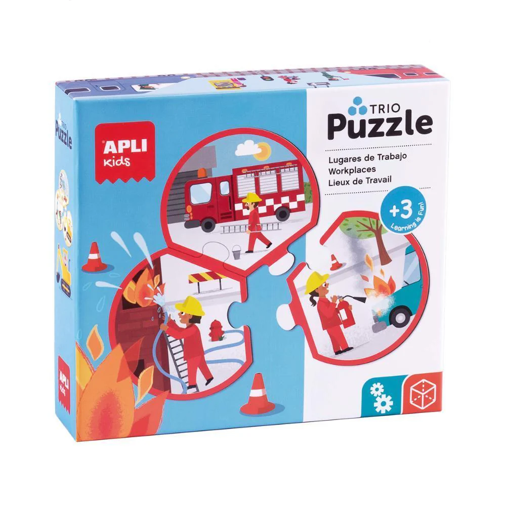 8 Puzzles Profissões 3 Peças - Image 5