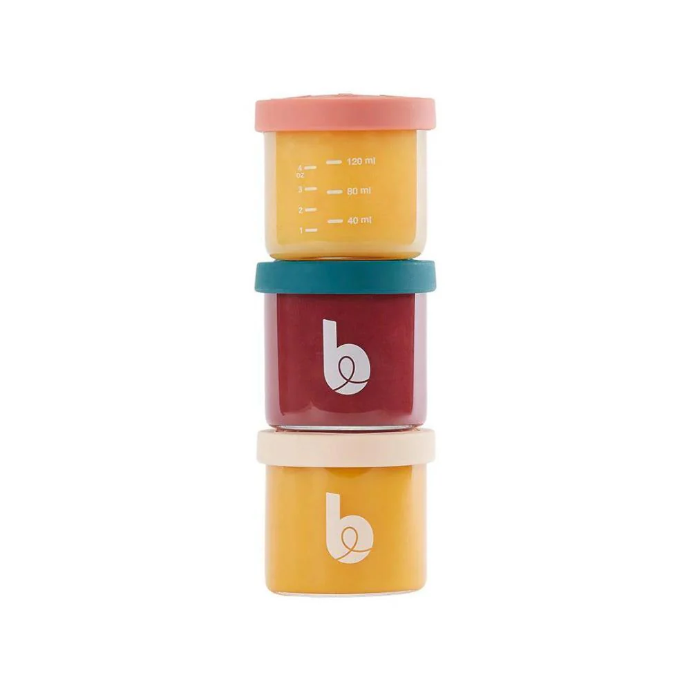 9 Recipientes em Vidro com Tampa de Silicone 120/250ml - Image 2